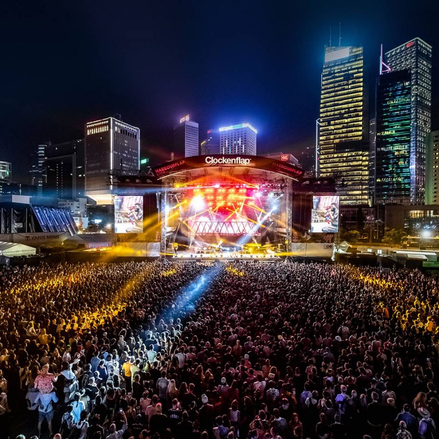 Hong Kong Clockenflap music festival