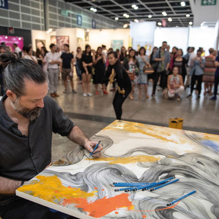 Affordable Art Fair at the Hong Kong Convention Centre