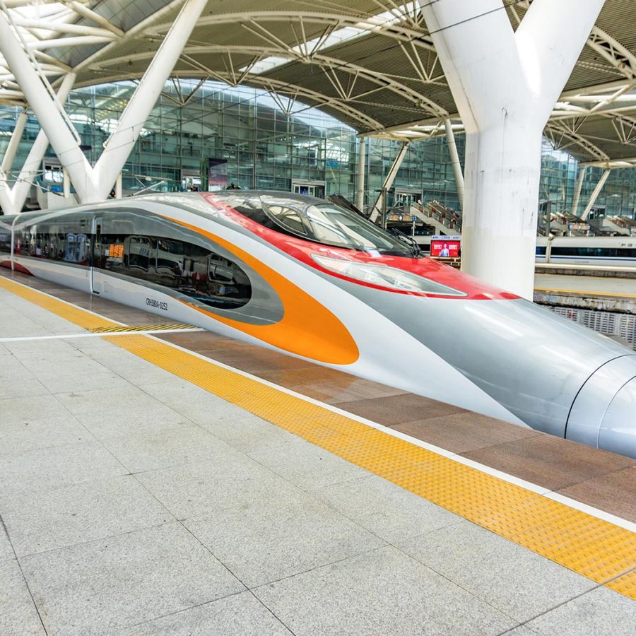 MTR Donggan hao Guangzhou Shenzhen HK Express Rail high speed rail