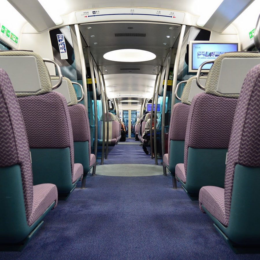 MTR airport express interior