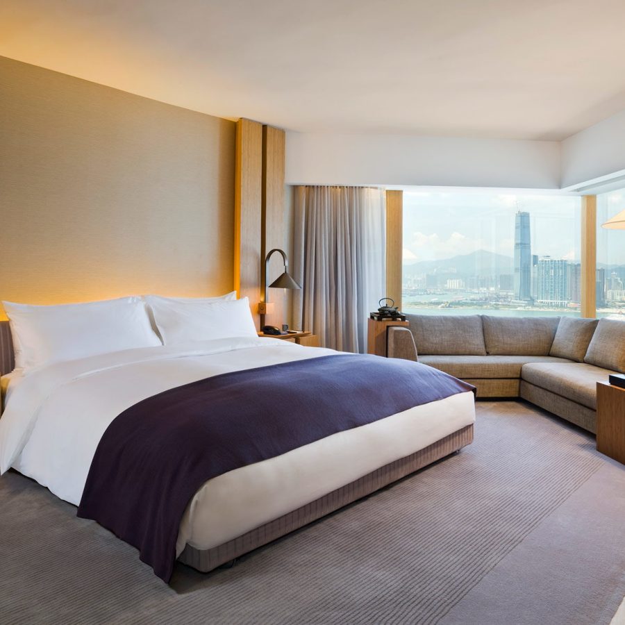 A Studio 70 room at The Upper House Hong Kong