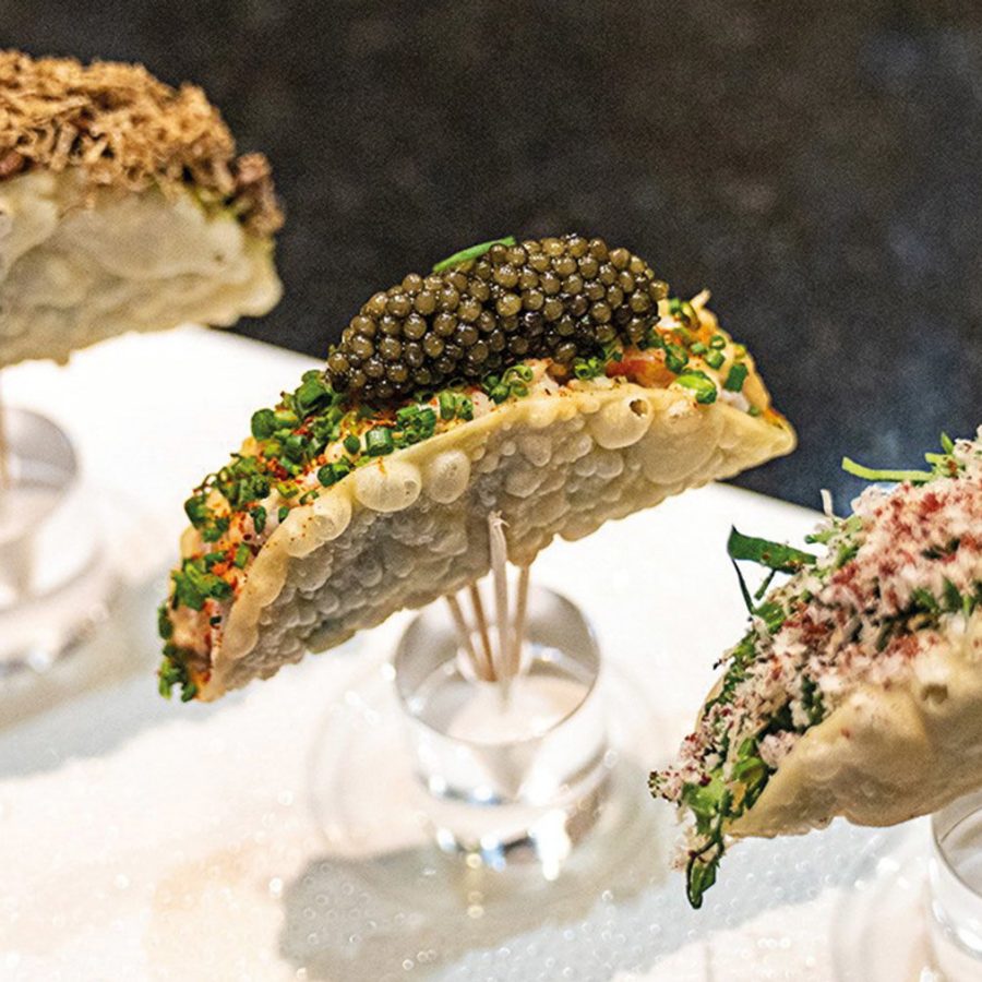 Dish by Chef Araki at L'Atelier de Joël Robuchon