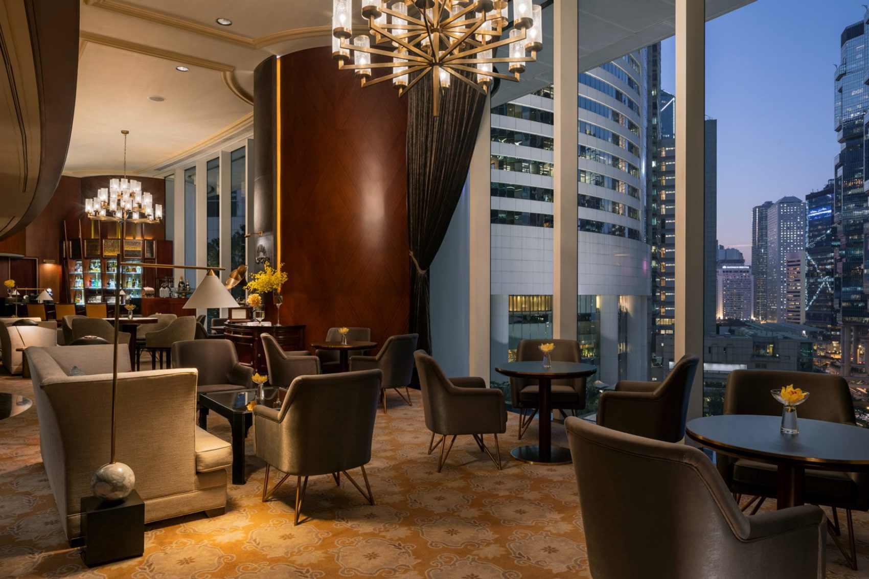 The Conrad lobby