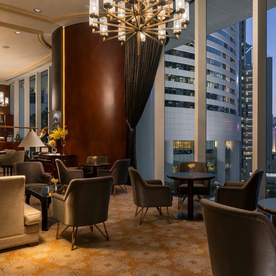 The Conrad lobby