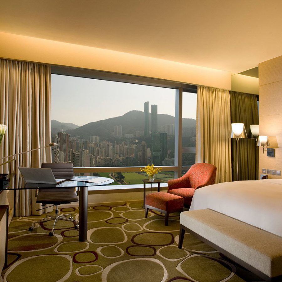 A room in the Crowne Plaza