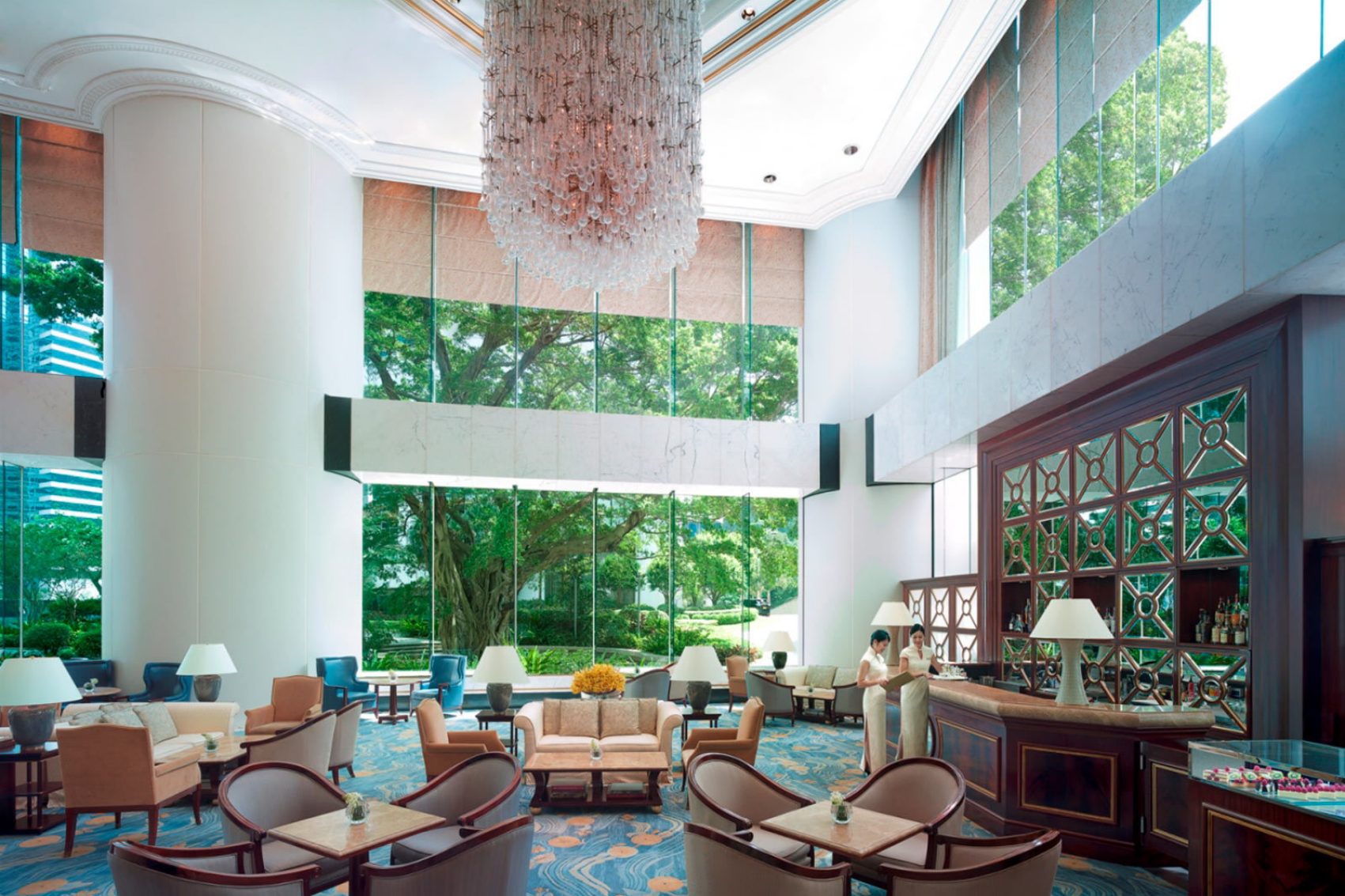 Island Shangri La lobby