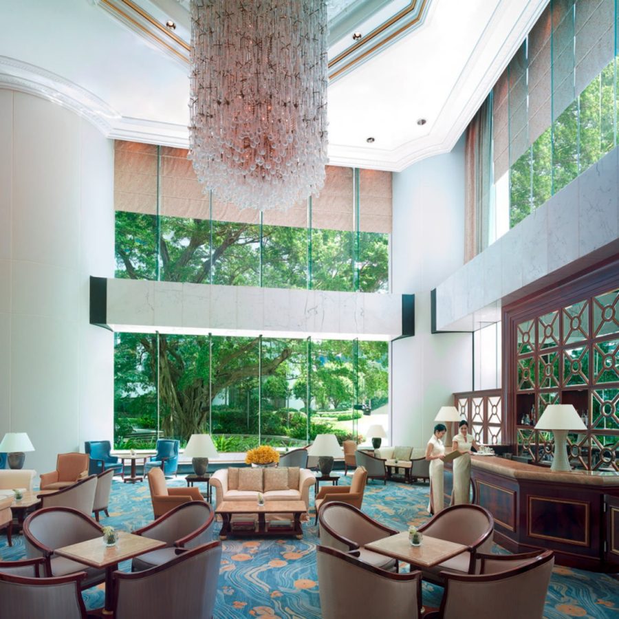 Island Shangri La lobby