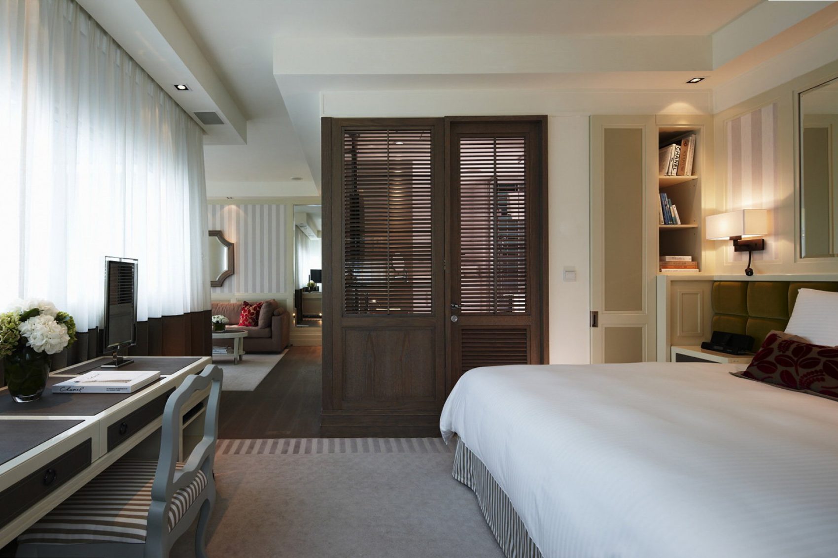 A room at the Lanson Place Hotel
