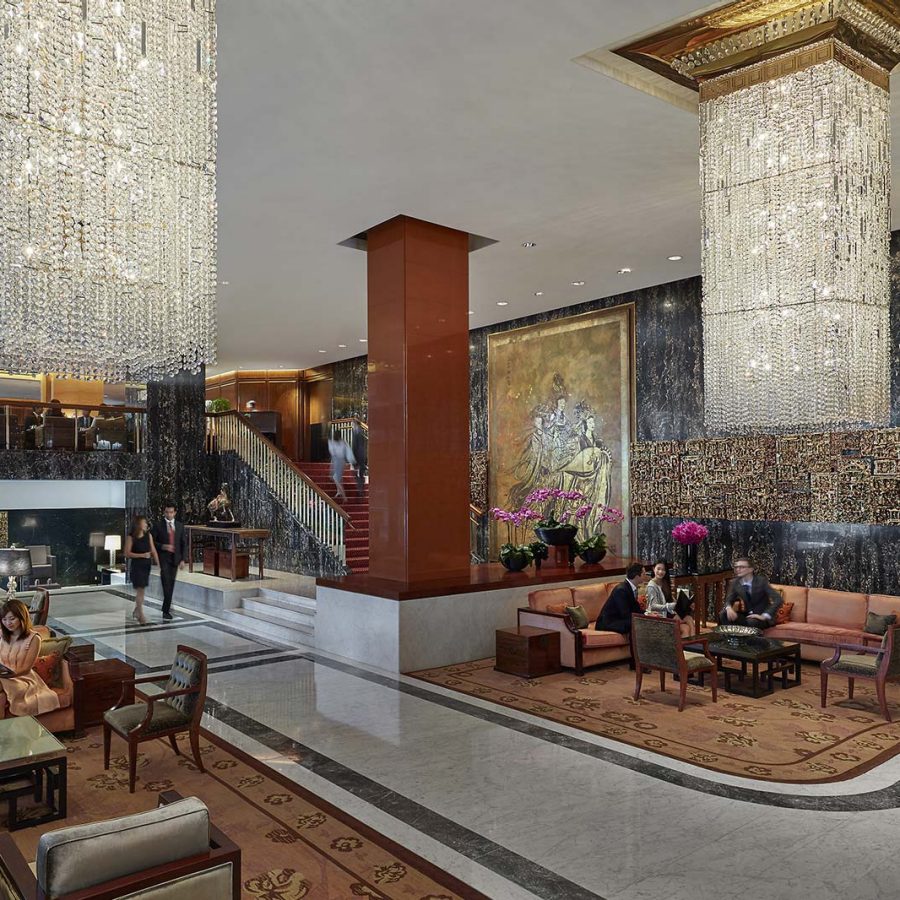 Mandarin Oriental lobby