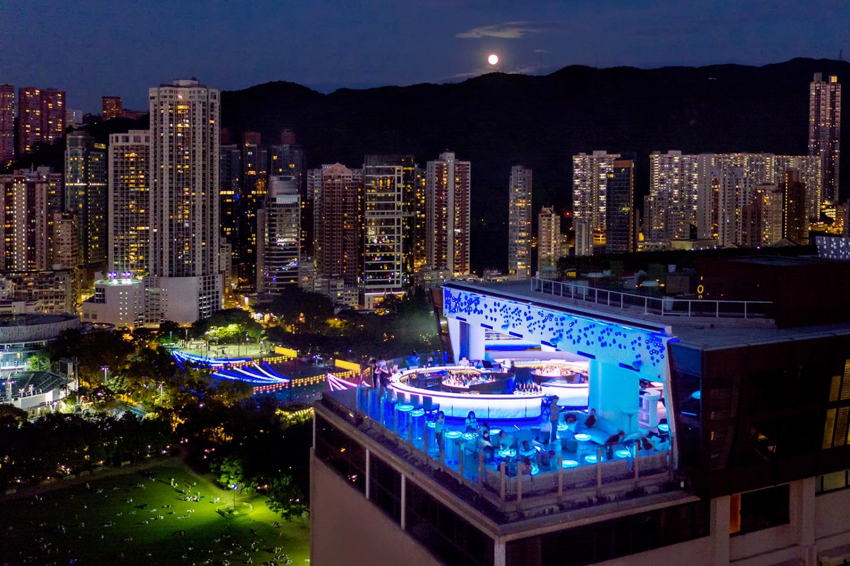 A view of the Park Lane Hong Kong