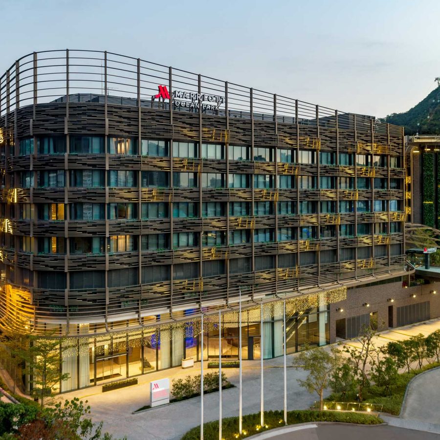 Exterior view of the Ocean Park Marriott