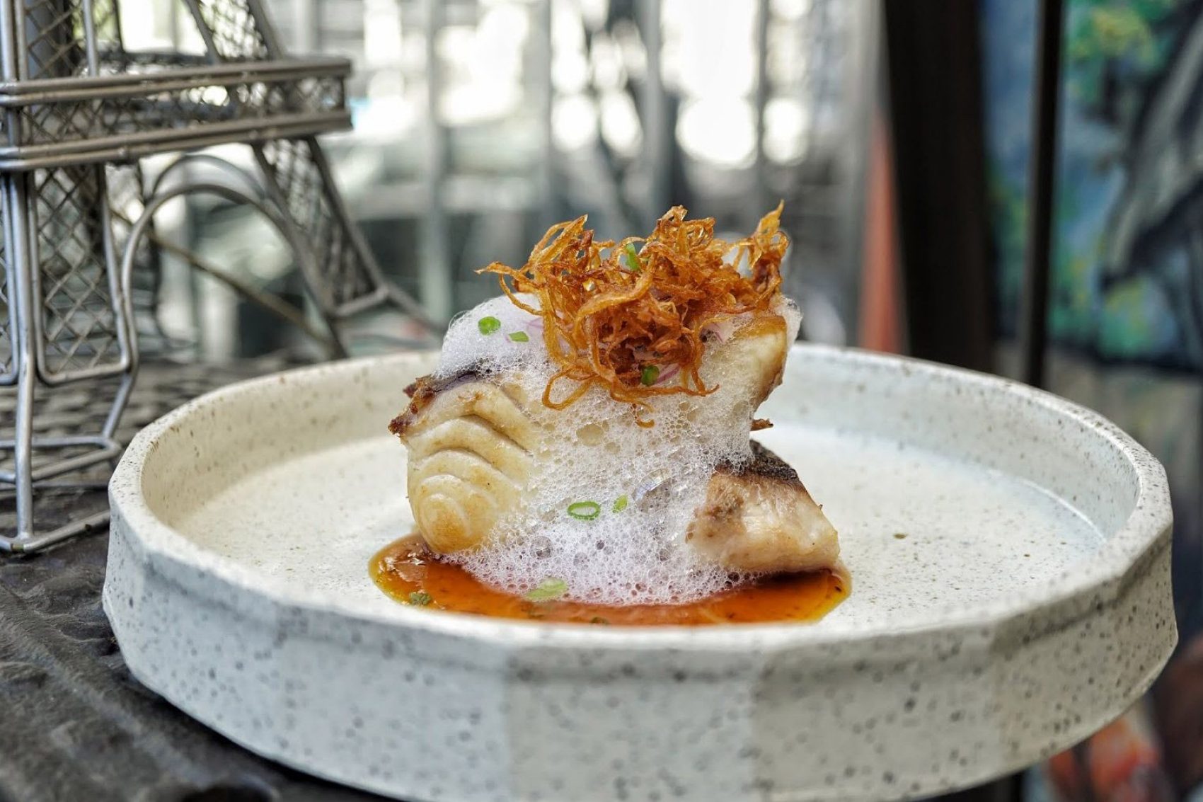 A neo-Filipino dish from Lampara