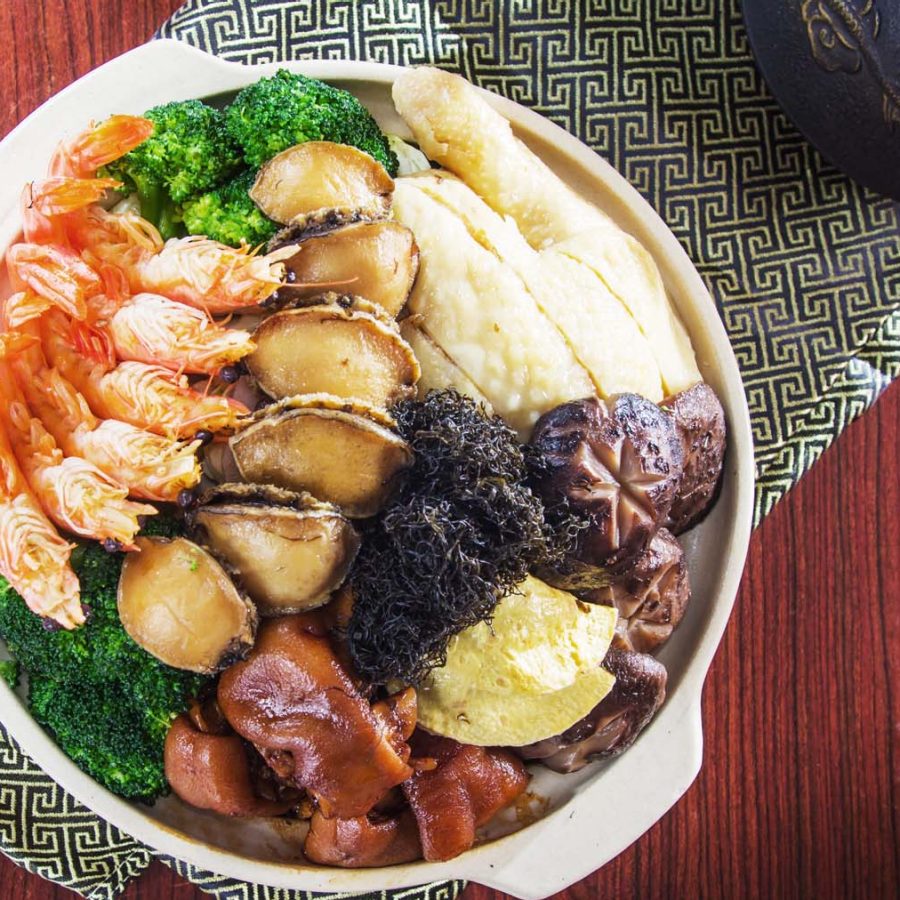 Poon choi, a traditional Chinese New Year dish. Credit: Shutterstock