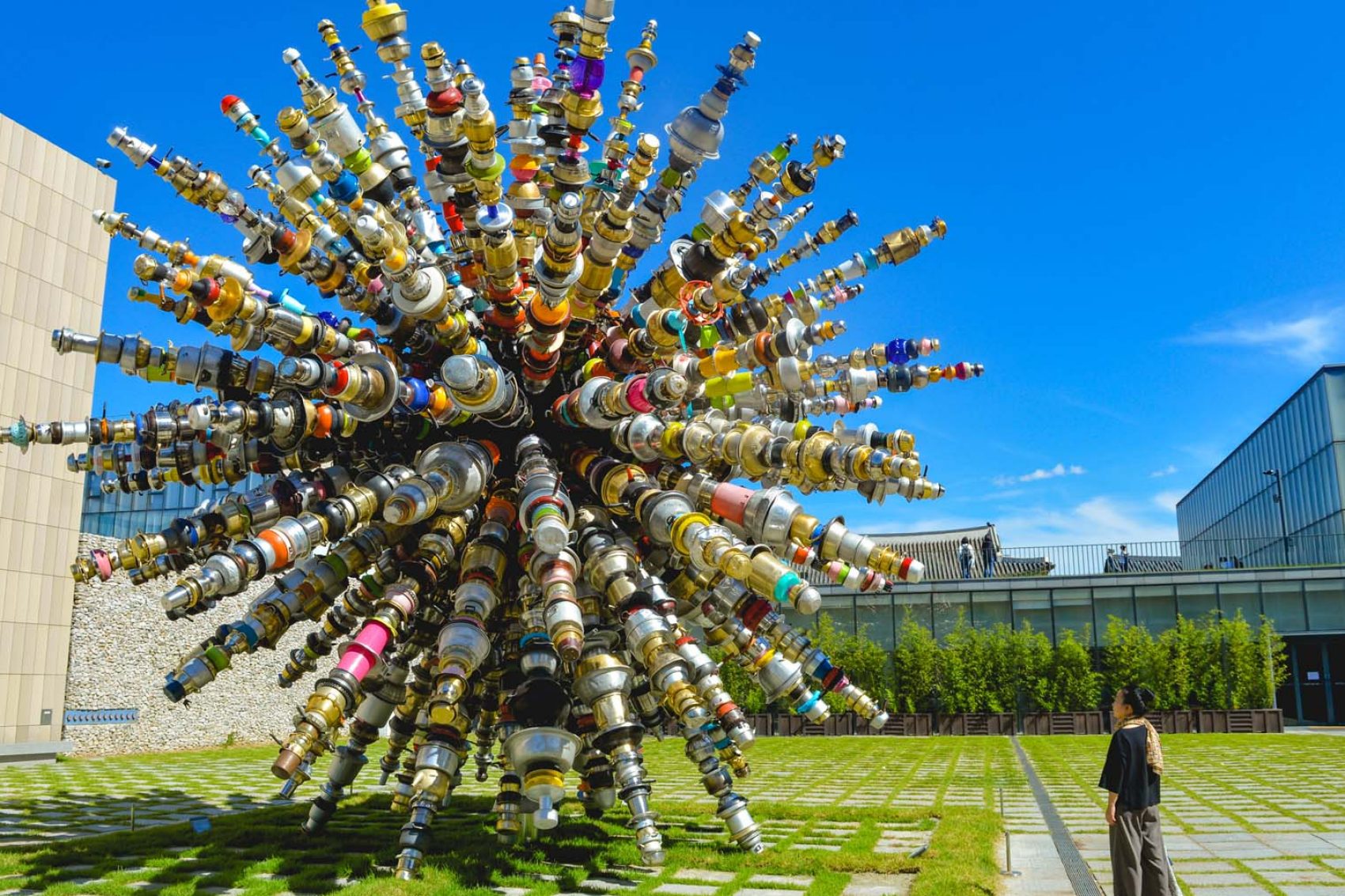 An art piece in the Art National Museum of Modern and Contemporary Art in Seoul