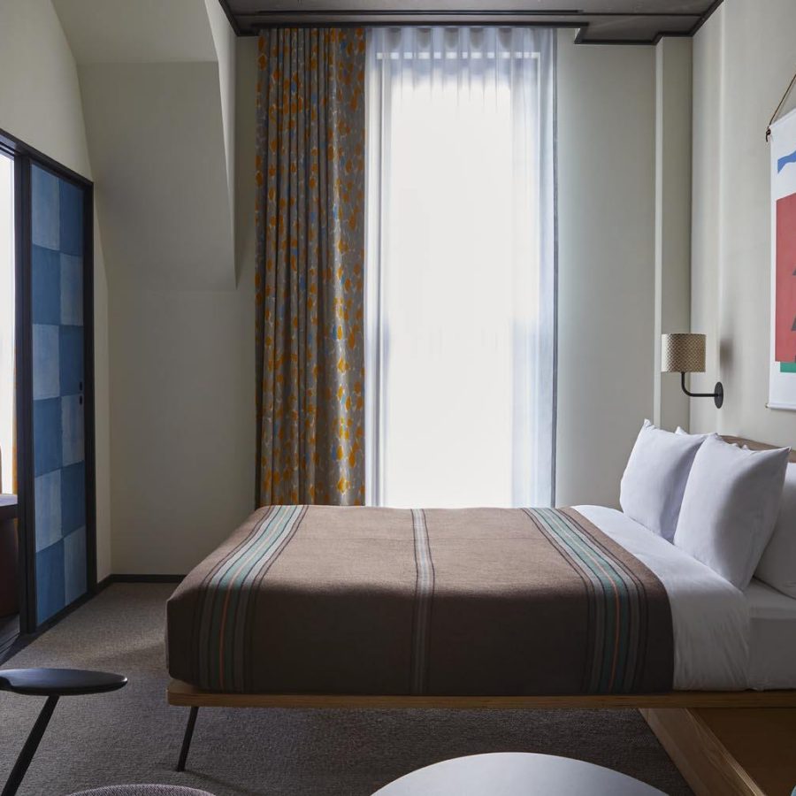Ace Hotel Kyoto, one of the best hotels in Kyoto, spots a distinctive east-meets-west design approach
