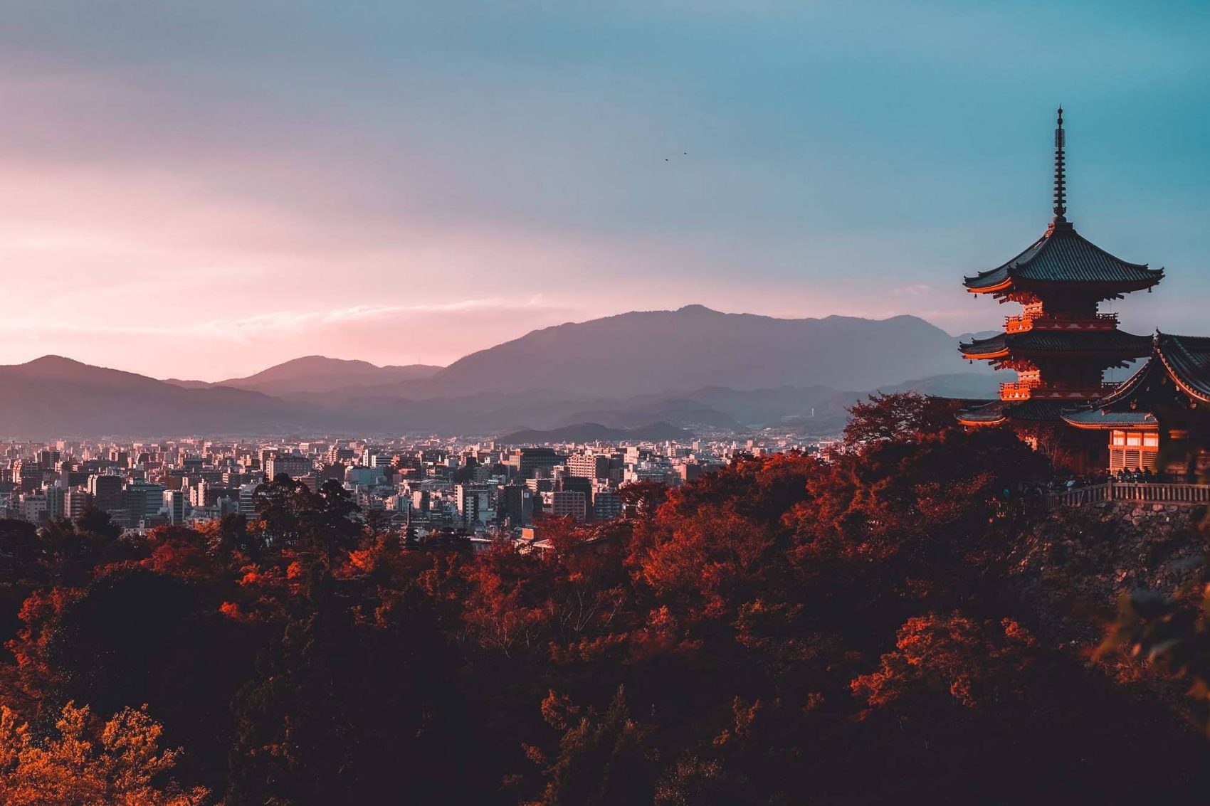 Sunset at Koyoto