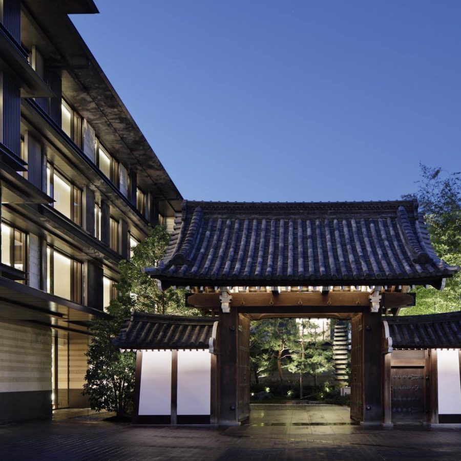 Hotel the Mitsui Kyoto is the only downtown luxury hotel in Kyoto that has its own natural hot spring