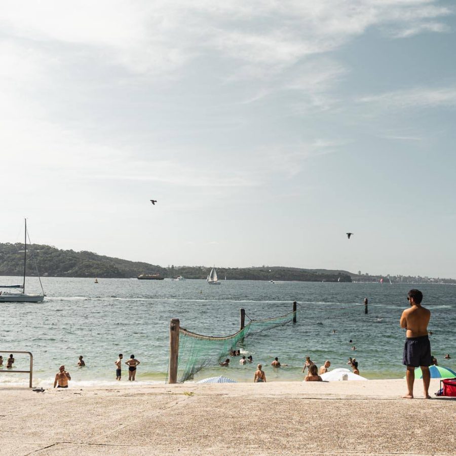 People taking a walk through Sydney at Shark Beach in Nielsen Park. Credit: Nick Clark Creative/Shutterstock
