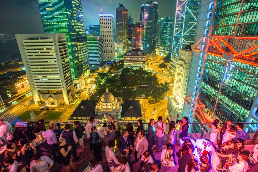 SEVVA rooftop party 