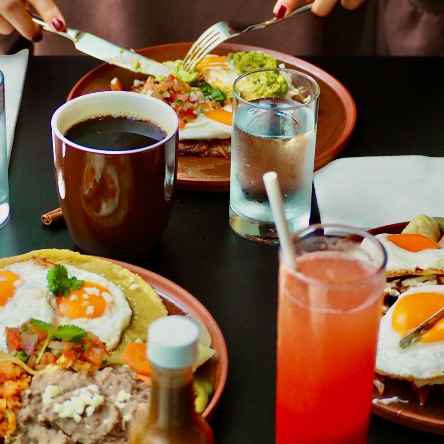 Food catered at Chicano, the Mexican Restaurant in Hong Kong