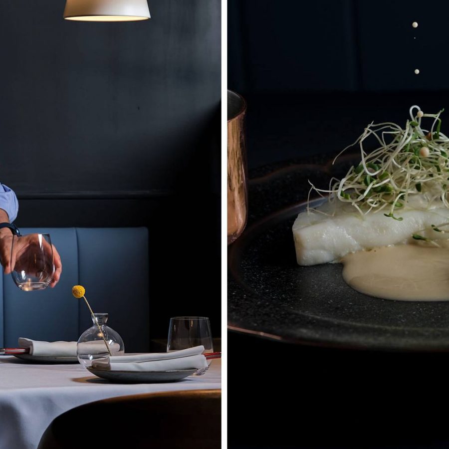 The interior and food from Embla, Hong Kong