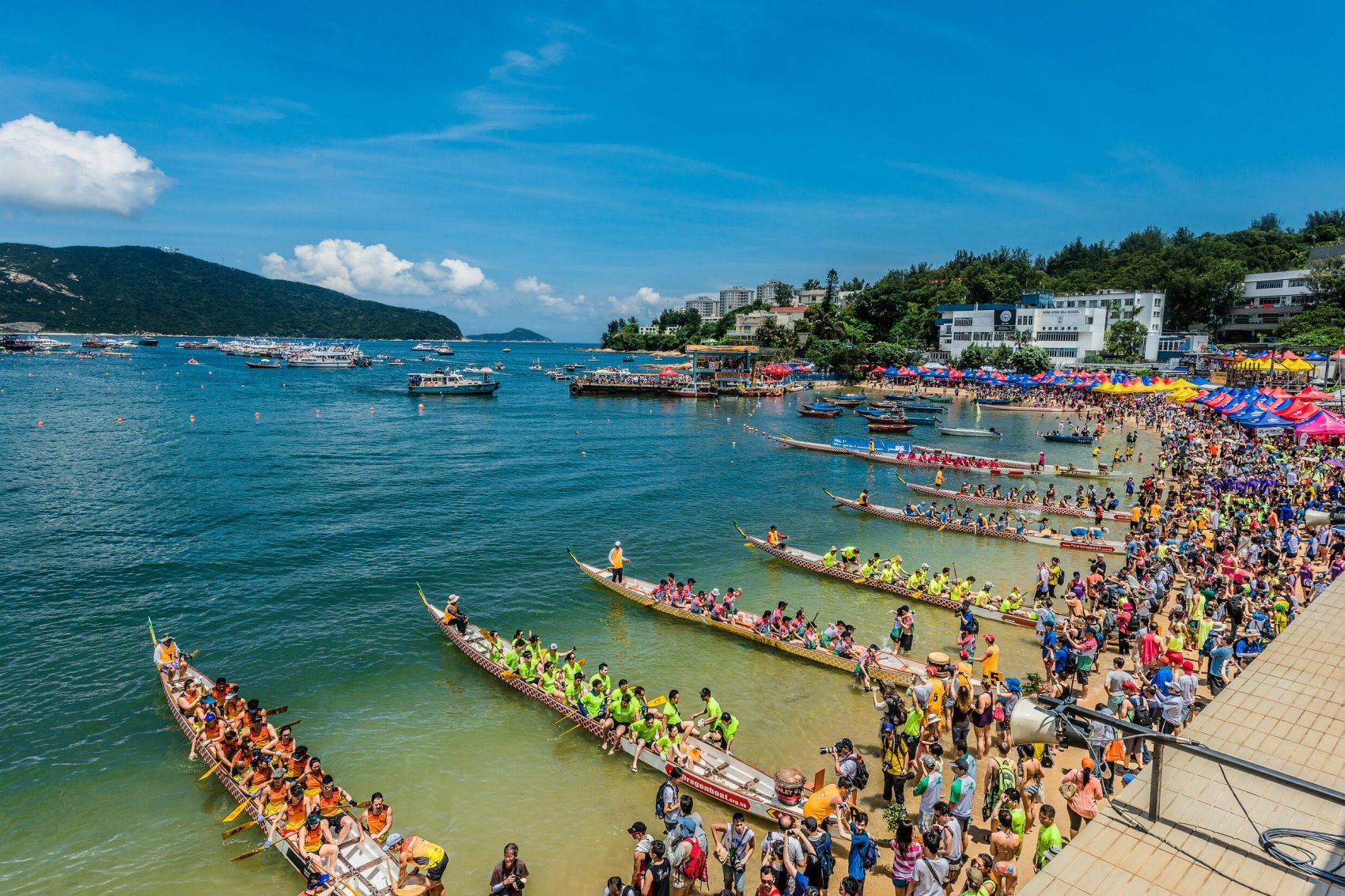 Dragon boat racing