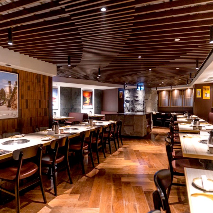 Yakiniku Kakura restaurant interior