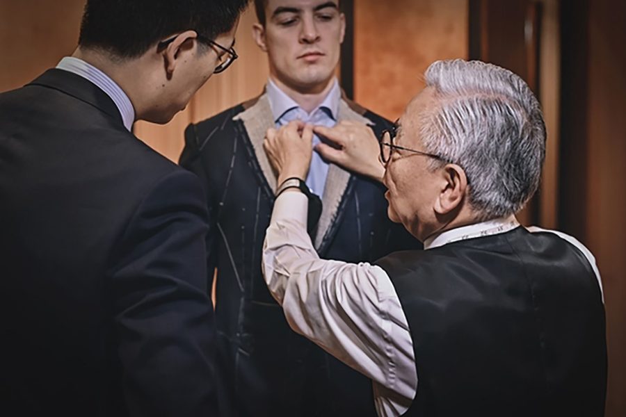Bespoke tailoring experience at Ascot Chang