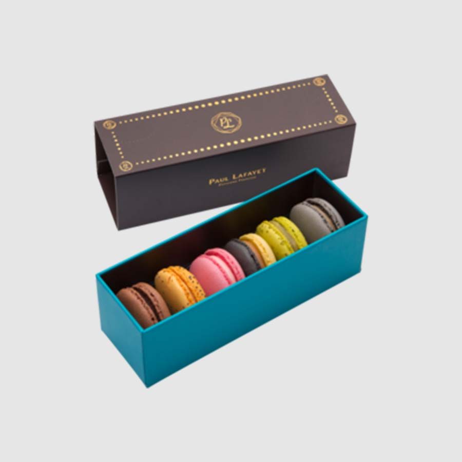 Box of macarons