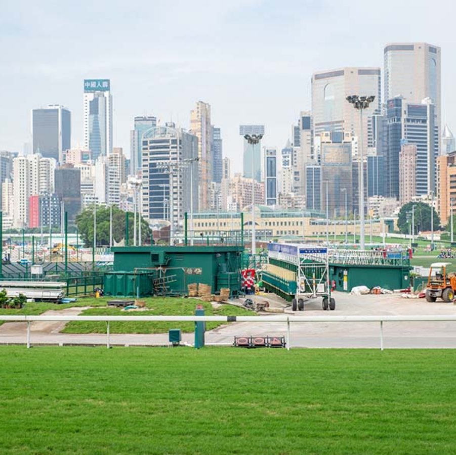 Happy Valley racecourse. Credit: Getty Images
