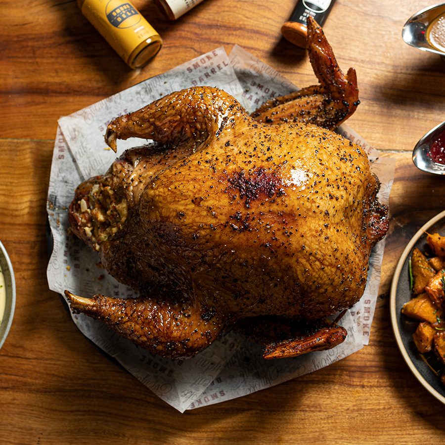 Roasted turkey