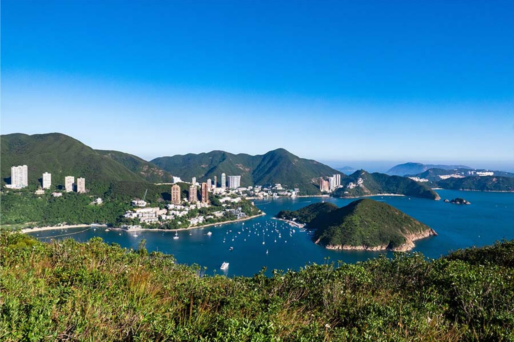 View of Deep Water bay. Credit: Getty Images