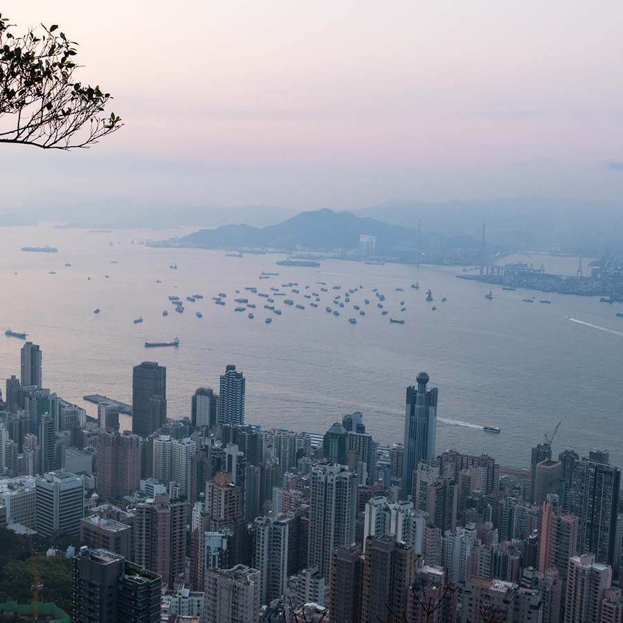 View from Victoria Peak. Credit: Getty Images