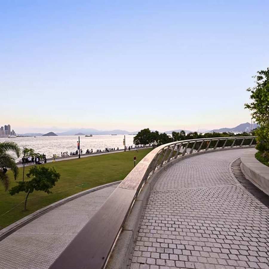 Path in West Kowloon Art Park