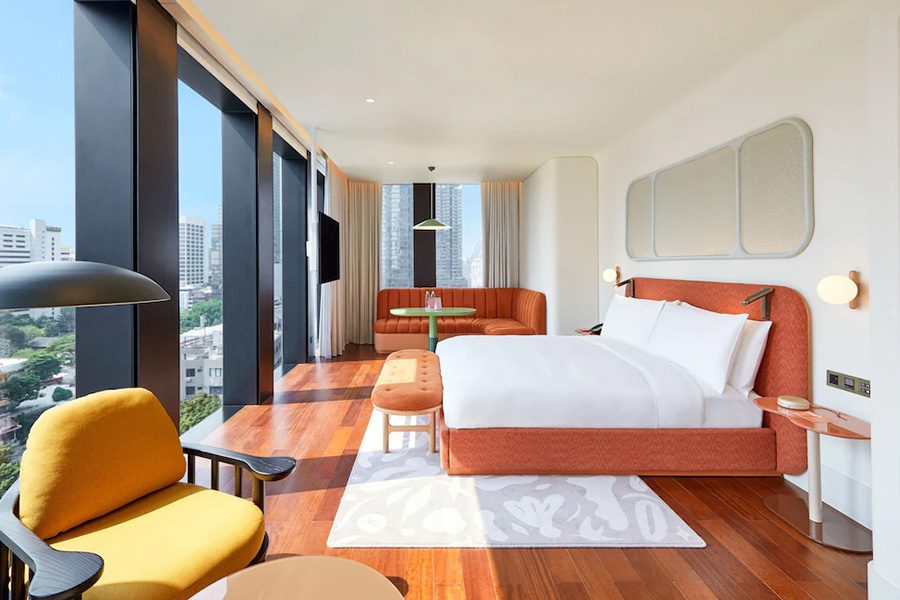 Hotel room The Standard Bangkok Mahanakhon 