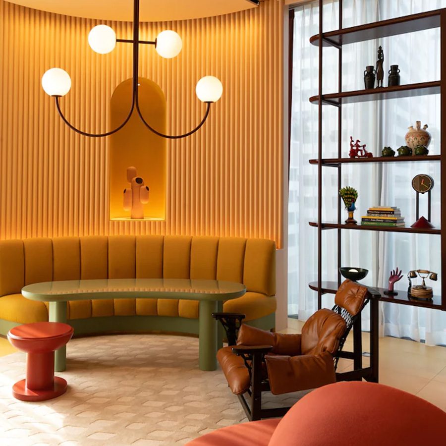 Lounge area The Standard Bangkok Mahanakhon 