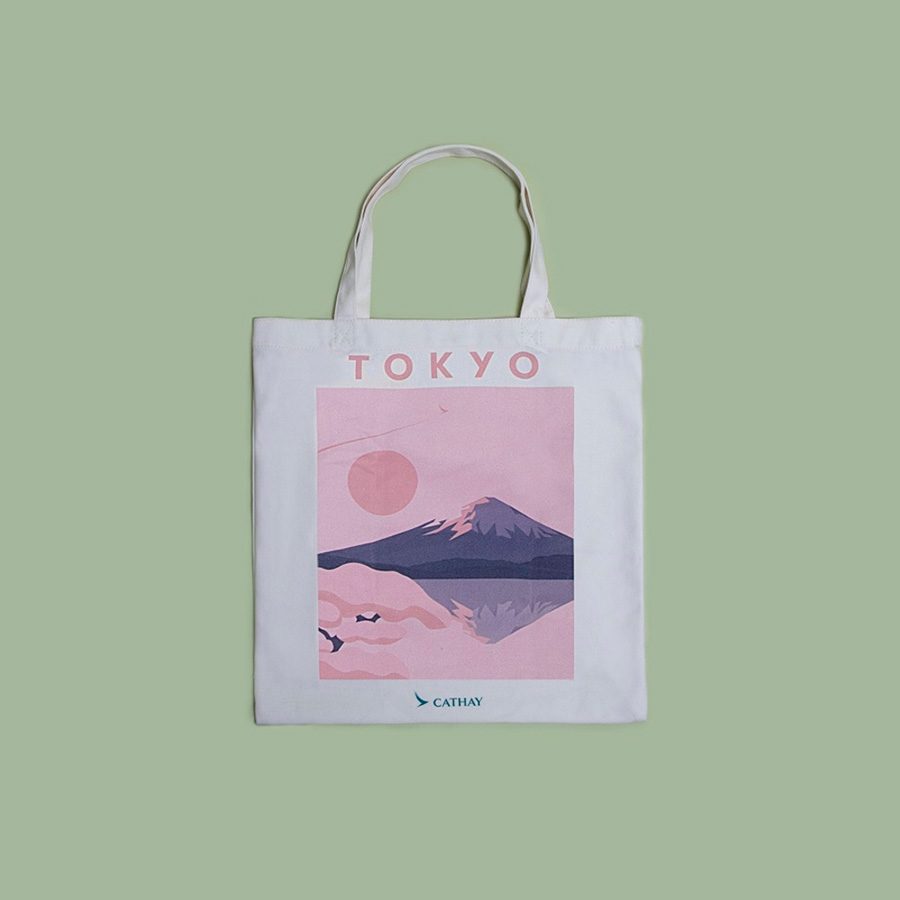 Cathay's Destination Tote Bag for Tokyo