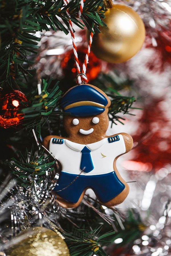 Cathay gingerbread Christmas ornament