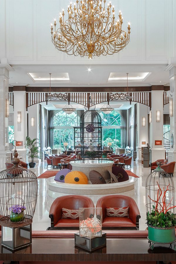 Hotel lobby, Sofitel Phnom Penh Phokeethra