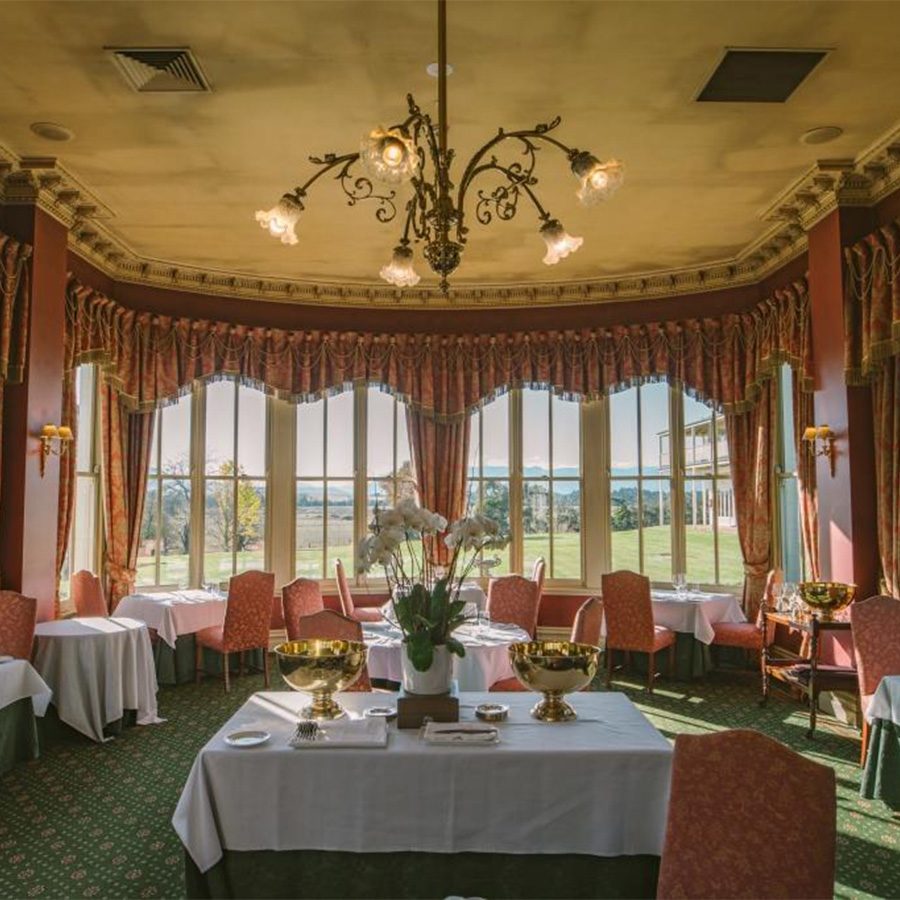Chateau Yering Hotel restaurant