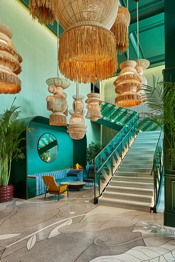 Staircase in The Standard hotel