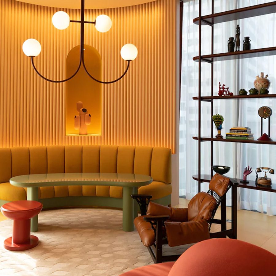 Lounge seating area, The Standard