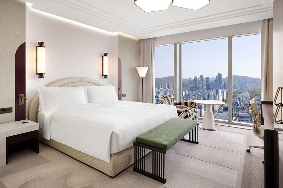 A room at  Josun Palace hotel in Seoul, South Korea