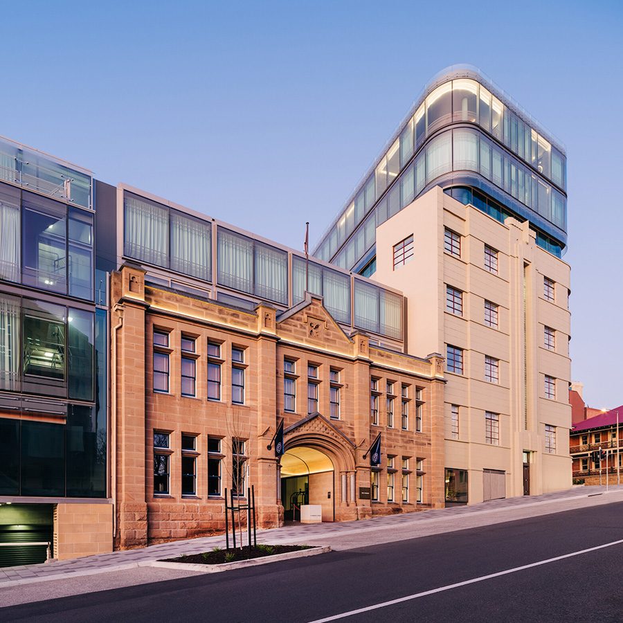 The Tasman exterior