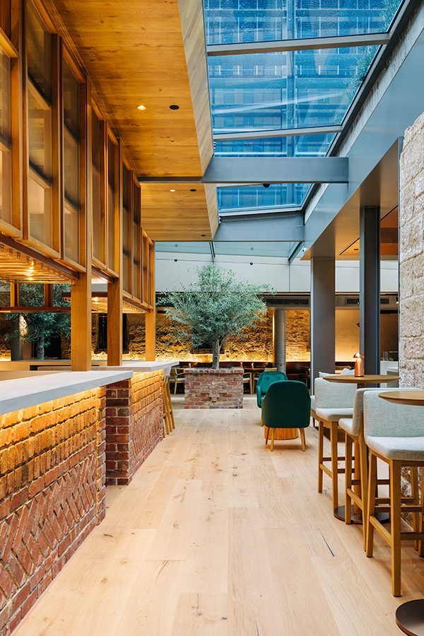 The Tasman bar area