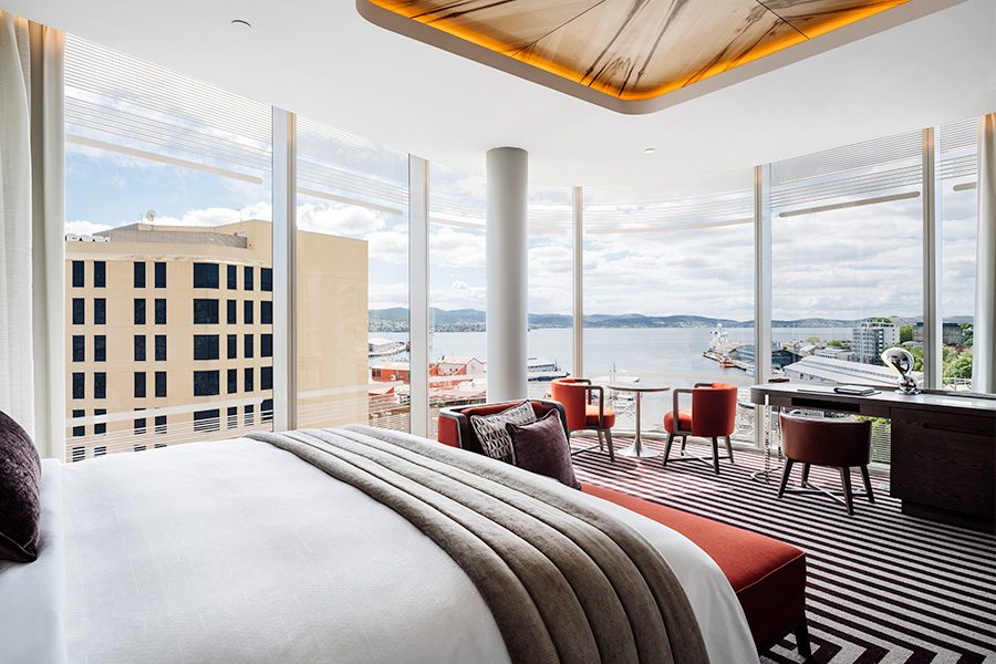 The Tasman bedroom