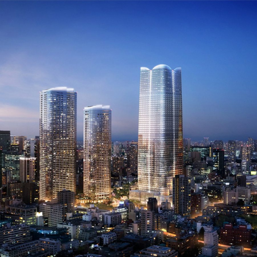 A view of Janu Tokyo