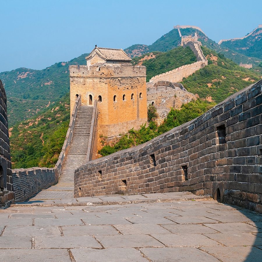 Great wall of China, Beijing. Credit: Getty Images