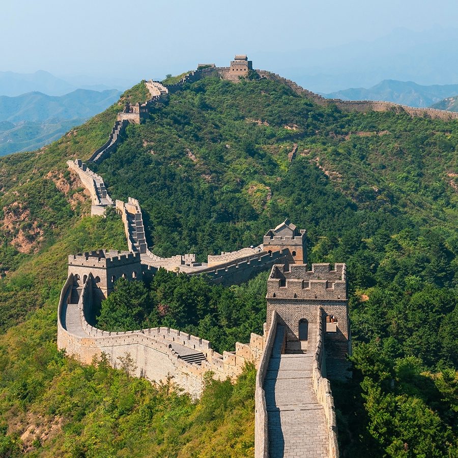 Great wall of China, Beijing. Credit: Getty Images