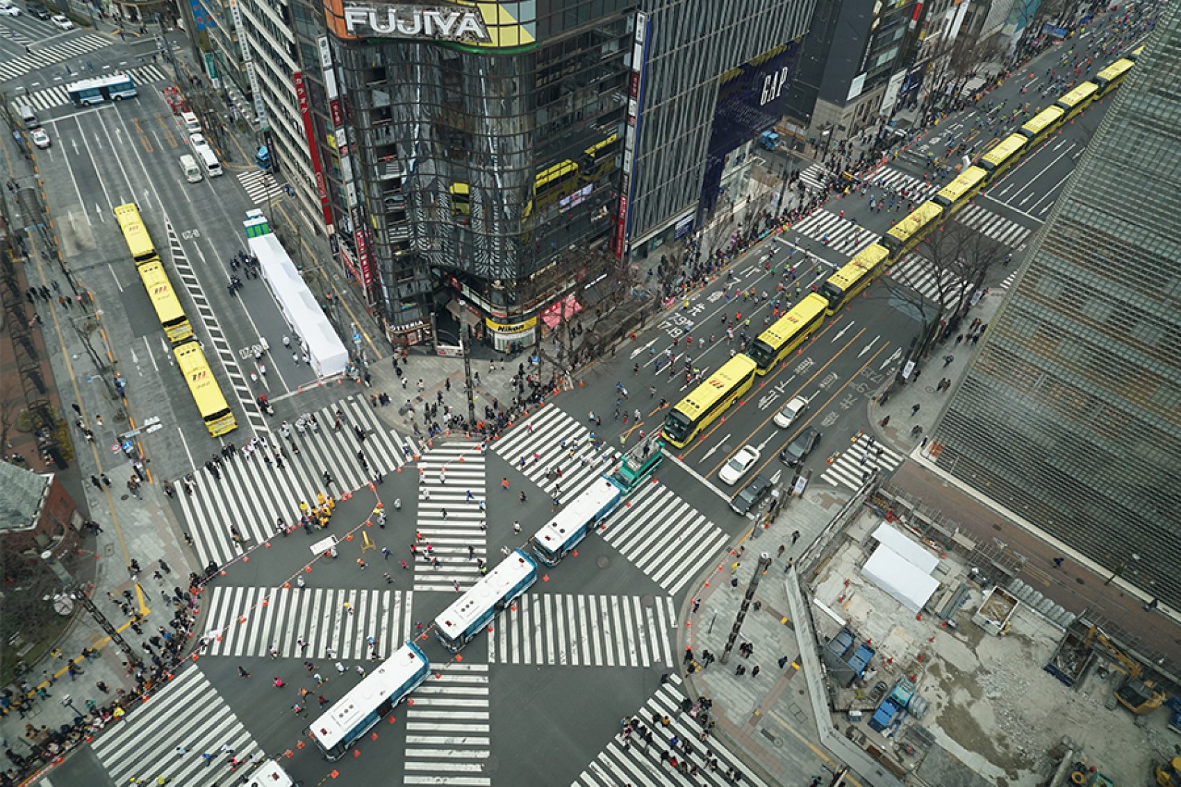 Shibuya Crossing in Tokyo. Credit: Getty Images